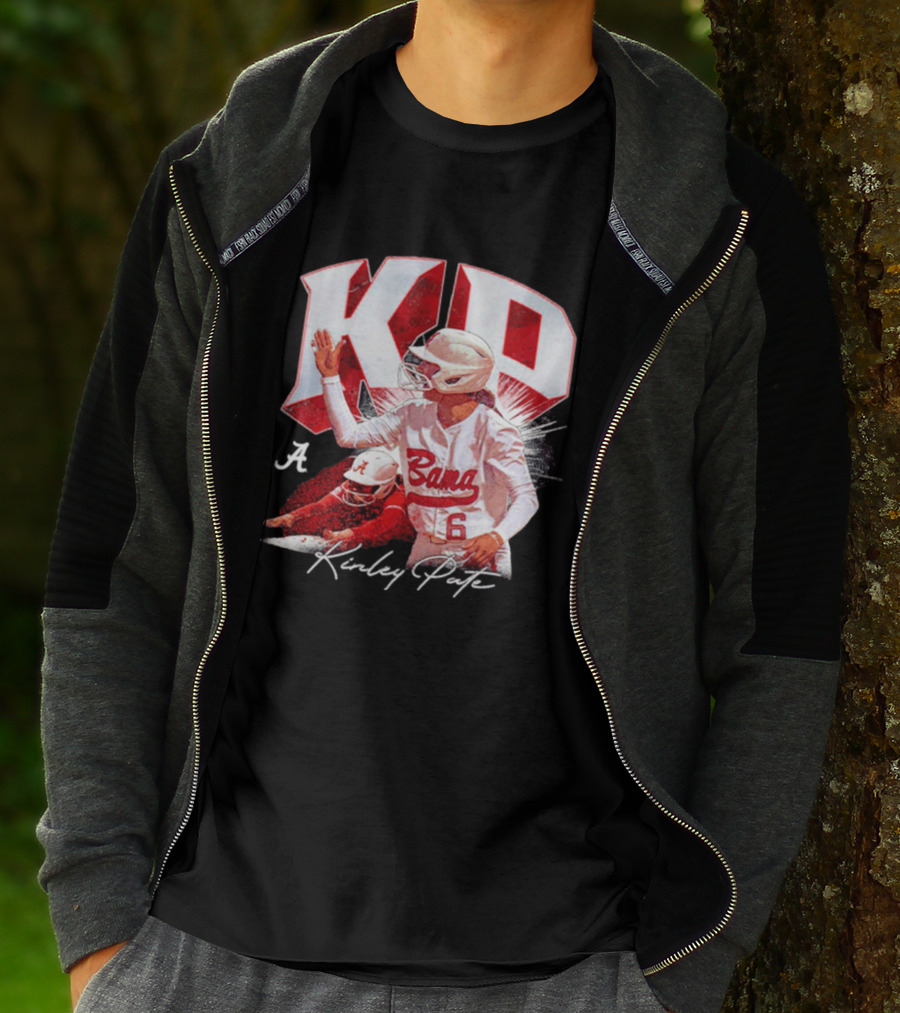 KP Alabama Bama Softball Kinley Pate NCAA Player T-Shirt