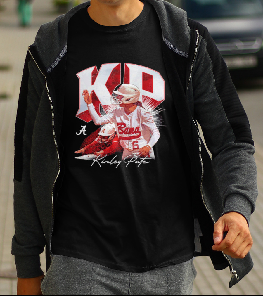 KP Alabama Bama Softball Kinley Pate NCAA Player T-Shirt