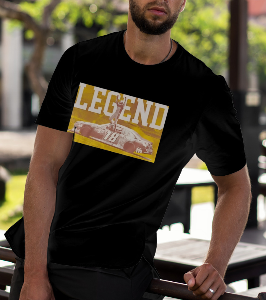 Kyle Busch 18 M&M Legend NASCAR Victory Celebration T-Shirt