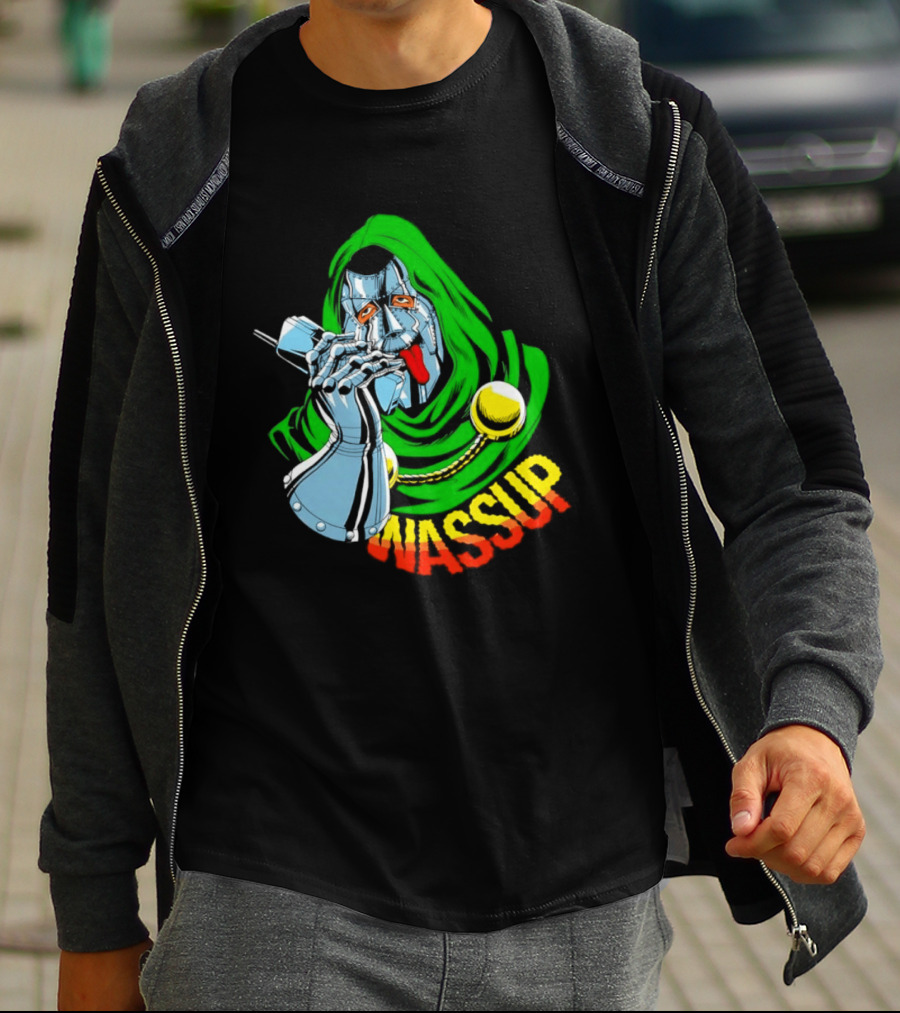 Wassup Doctor Doom Iconic Supervillain T-Shirt