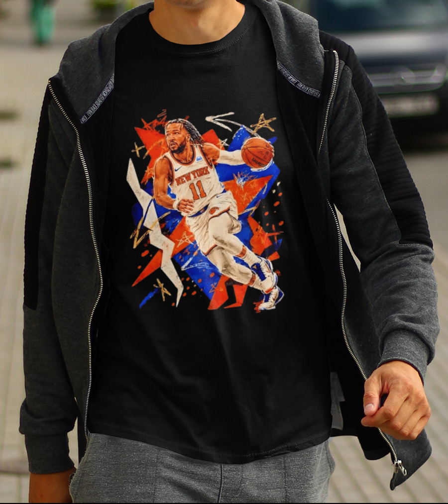 Jalen Brunson New York Knicks 11 Basketball T-Shirt