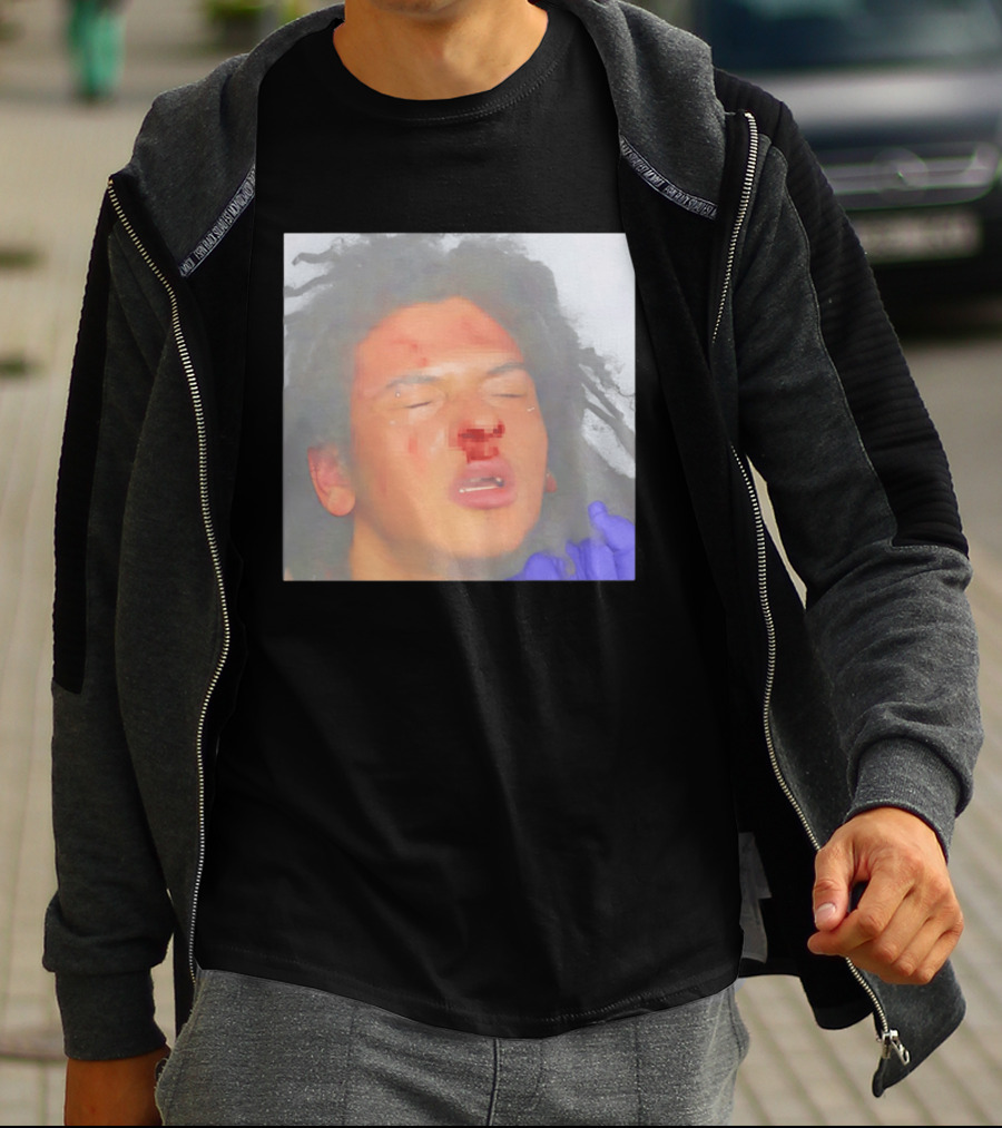 John Doe Unknown Player Generic Team Bloody Face T-Shirt
