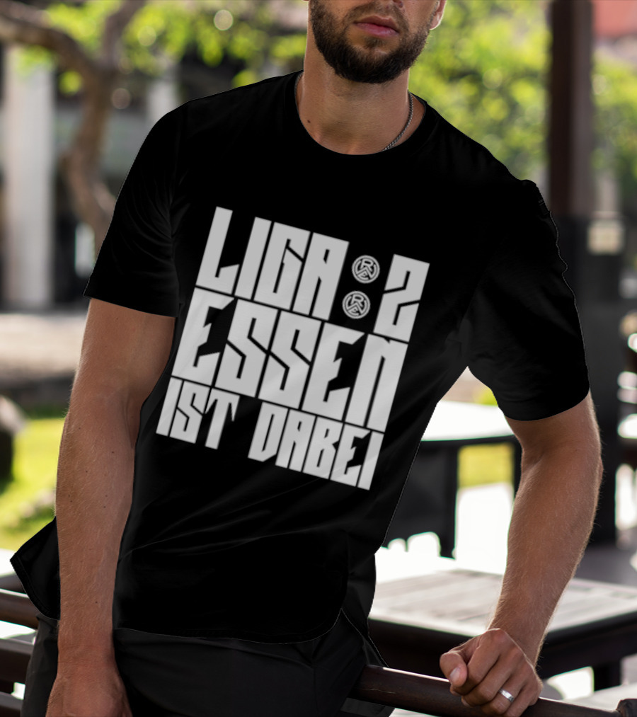 Liga 2 Essen Ist Dabei Soccer Celebration Football T-Shirt