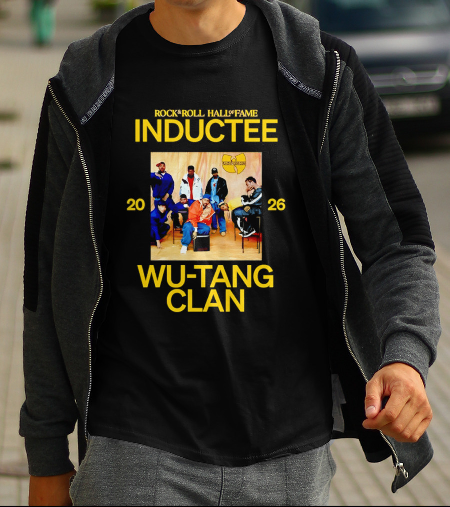 Wu Tang Clan Rock And Roll Hall Of Fame Inductee 2026 T-Shirt