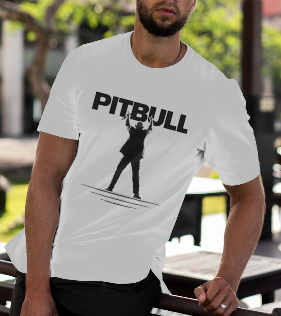Pitbull I'm Back World Tour 2026 Dale White T-Shirt