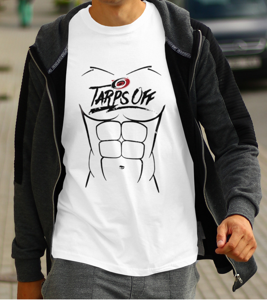 Carolina Hurricanes Tarps Off Abs T-Shirt