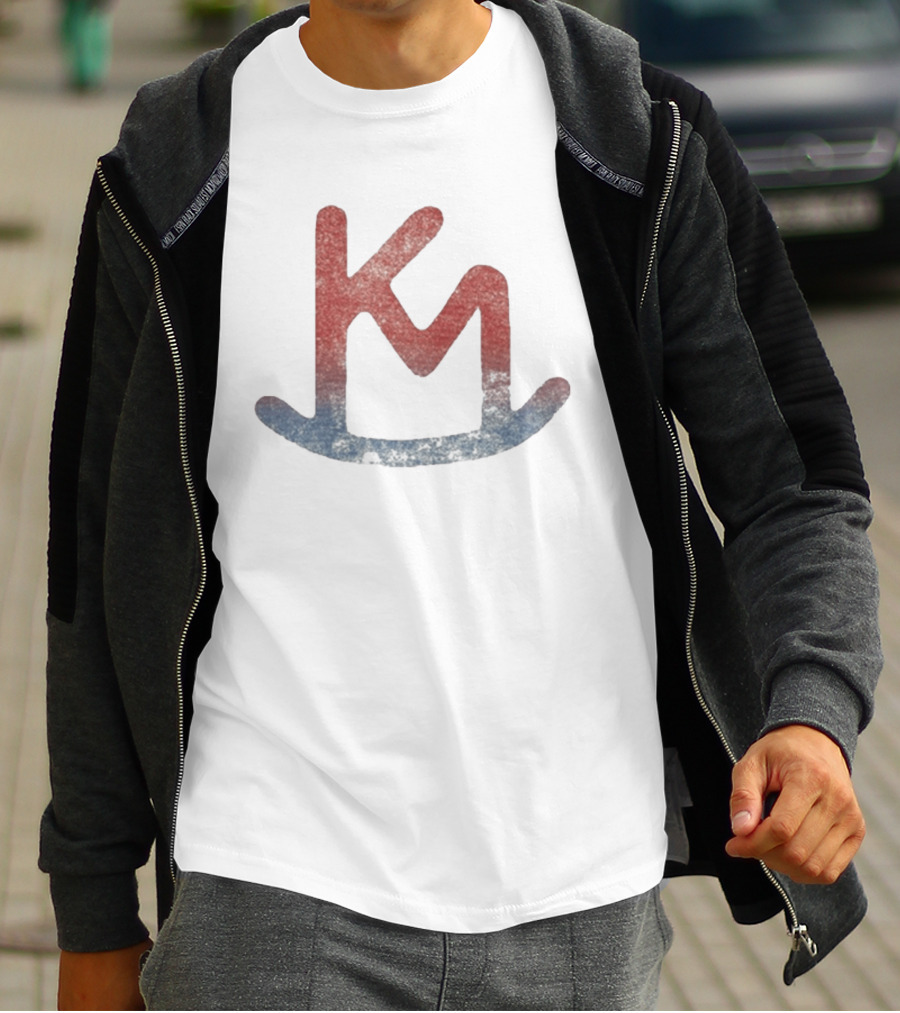 Kacey Musgraves KM Western Cattle Brand Red Blue T-Shirt