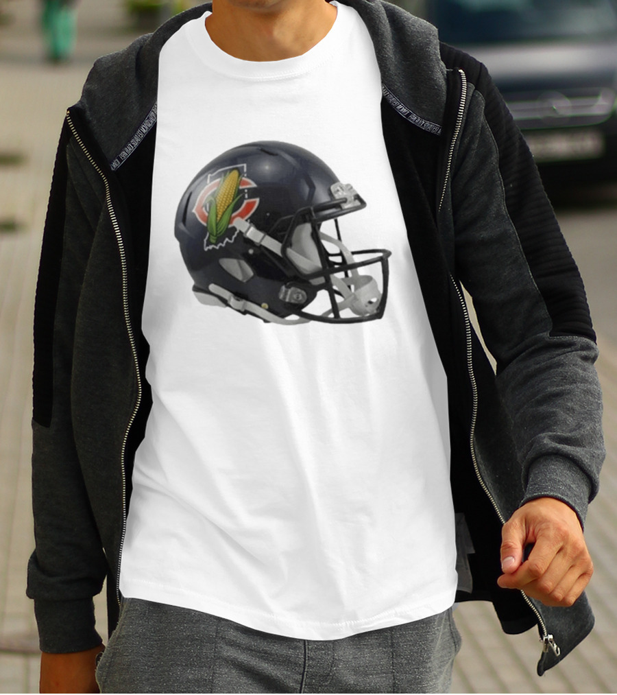 Chicago Bears Indiana Corn Helmet 2026 Edition T-Shirt