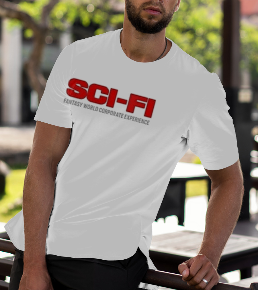 Sci Fi Fantasy World Corporate Experience T-Shirt
