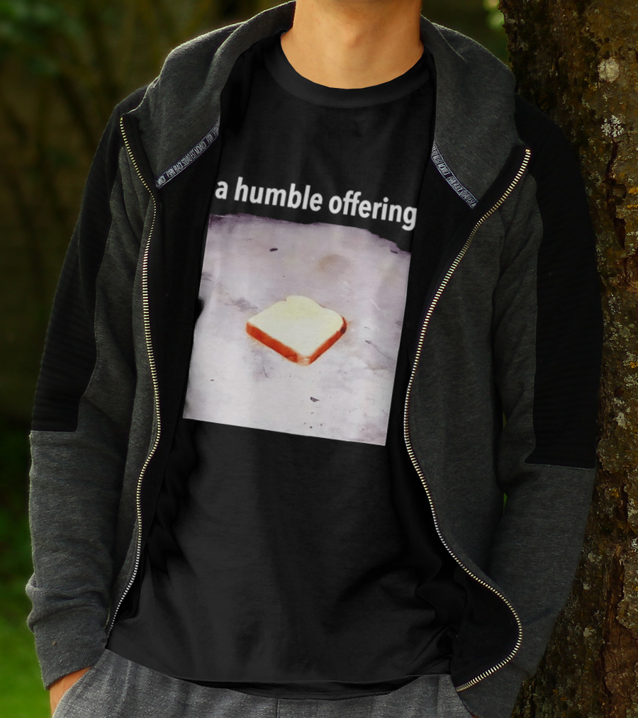 A Humble Offering Bread Slice Vintage Aesthetic T-Shirt