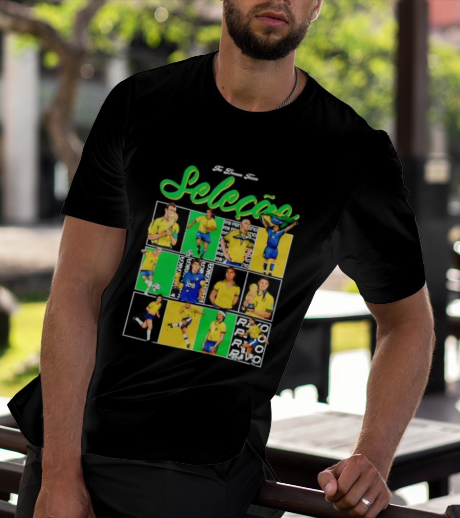 Selecao Brasil Football Legends Soccer Dream Team Series T-Shirt