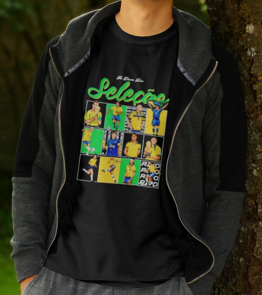 Selecao Brasil Football Legends Soccer Dream Team Series T-Shirt