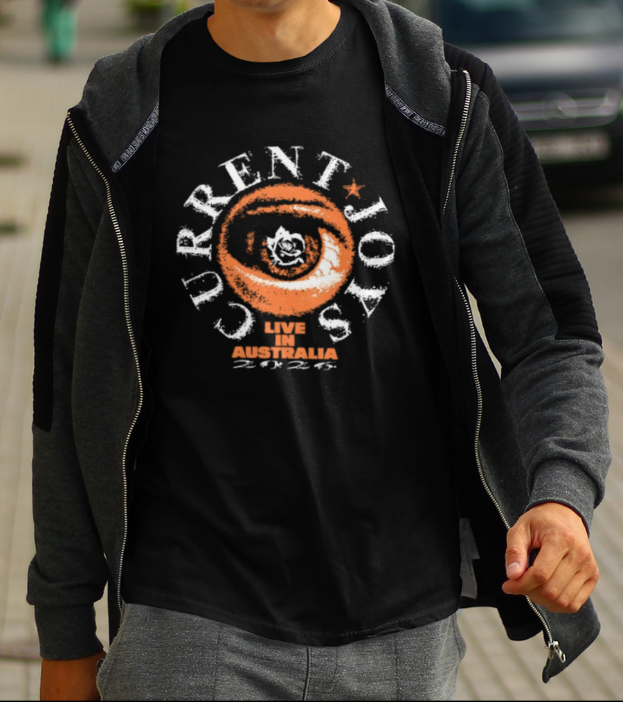 Current Joys Eye Live In Australia 2026 Two Sided T-Shirt
