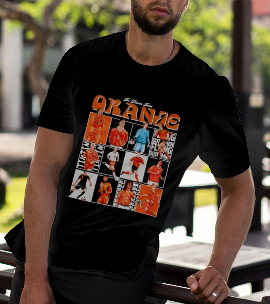 The Oranje Holland Football Legends Dream Team Series T-Shirt