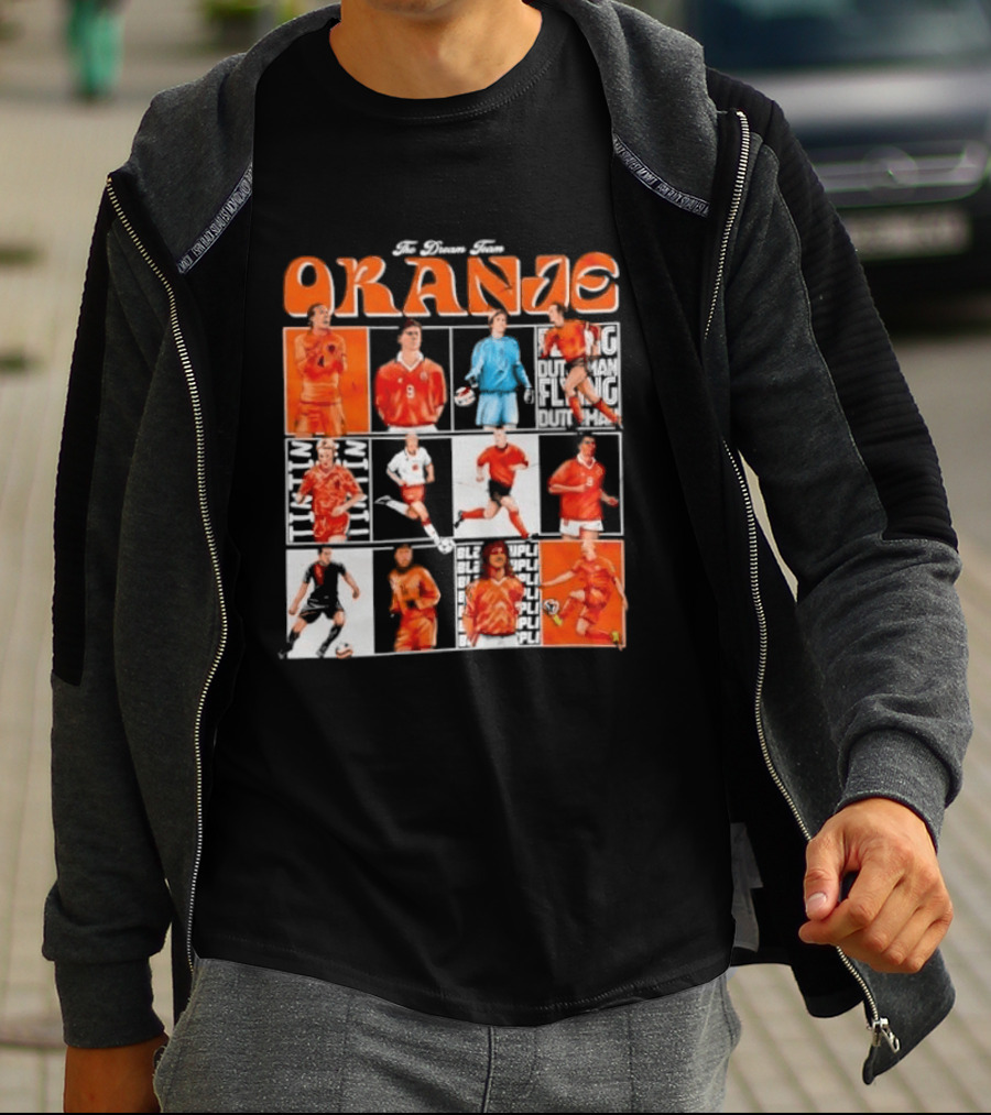 The Oranje Holland Football Legends Dream Team Series T-Shirt