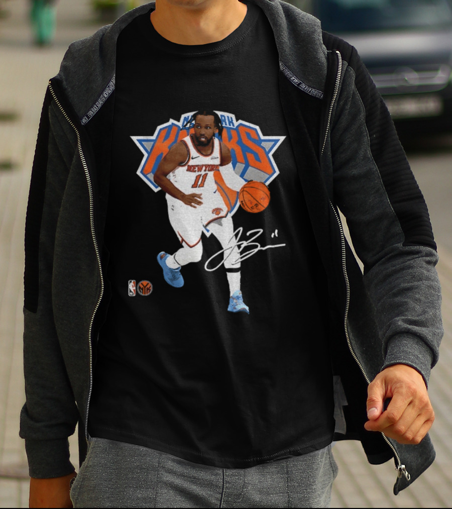 Jalen Brunson Dunk New York Knicks Basketball NBA T-Shirt