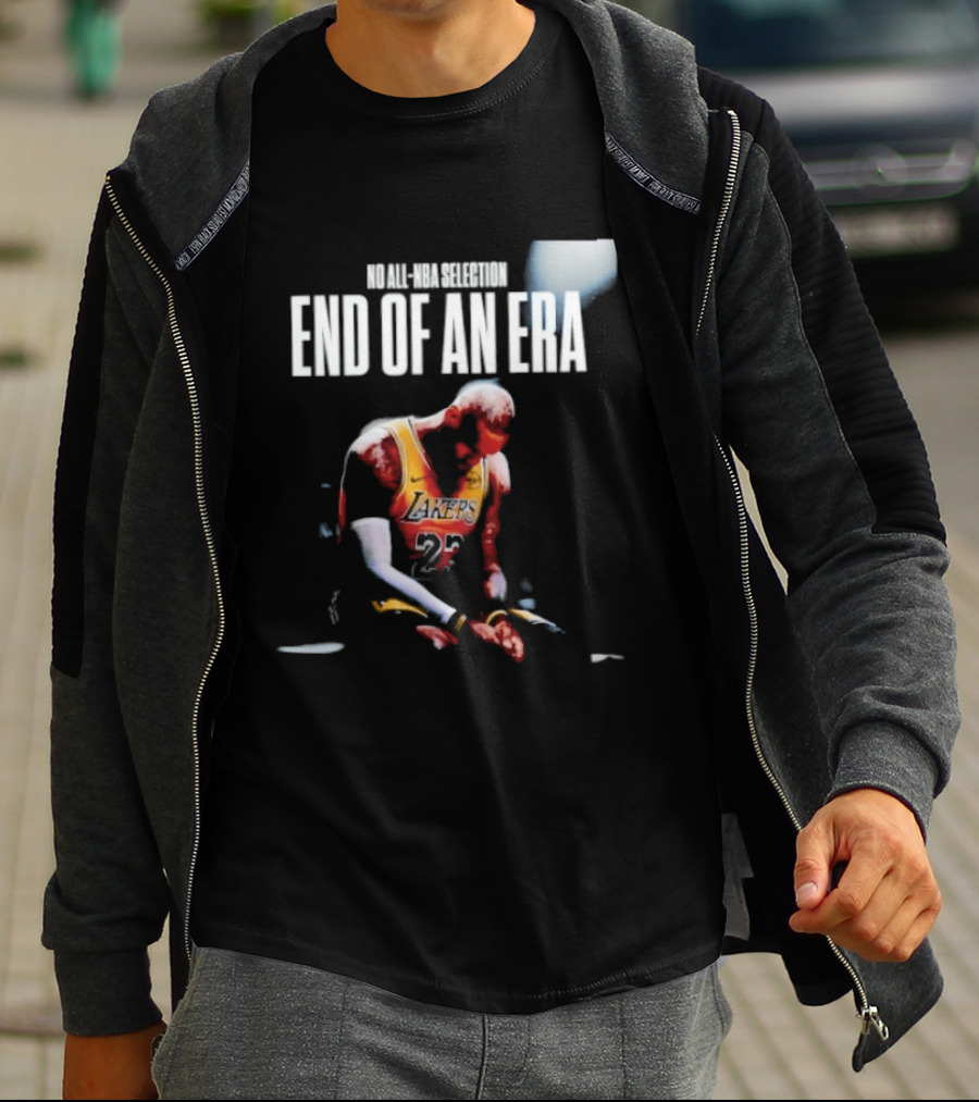LeBron James End Of An Era NBA Lakers 23 T-Shirt