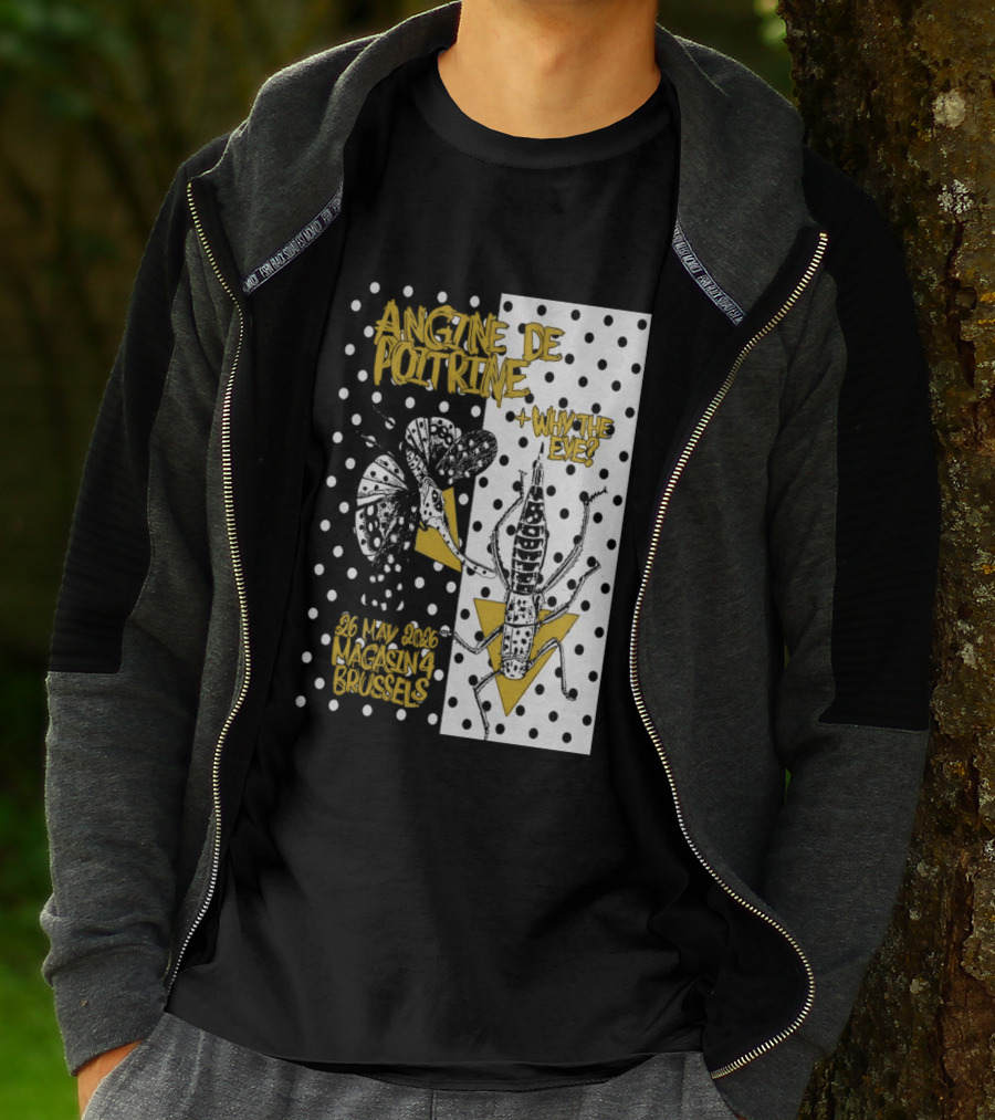 Angine De Poitrine Why The Eye 5 26 2026 Bruxelles Be T-Shirt