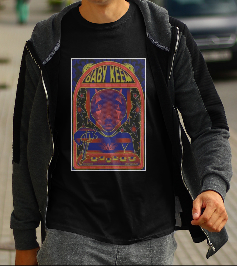 Baby Keem The Fillmore Tour 2026 Concert Abstract Astronaut Art By Destroy Design Guild T-Shirt