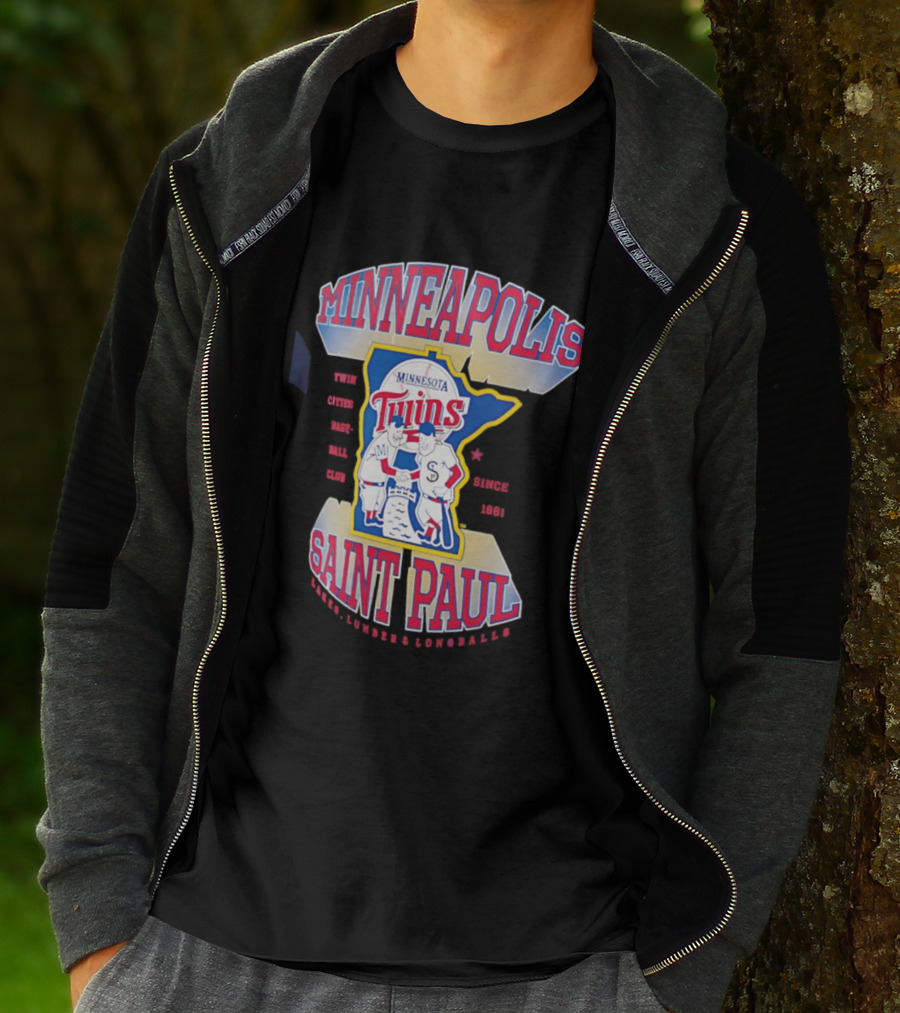 Minneapolis Minnesota Twins Saint Paul Baseball Team T-Shirt