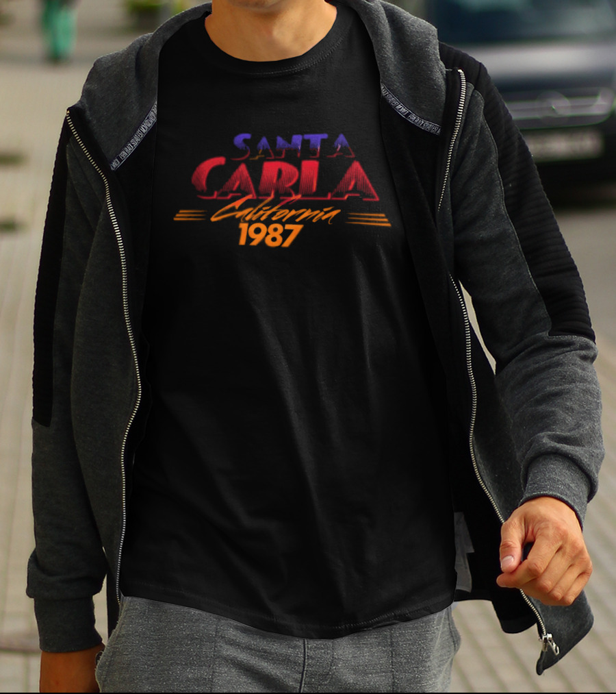 Santa Carla California 1987 Retro Vibe T-Shirt