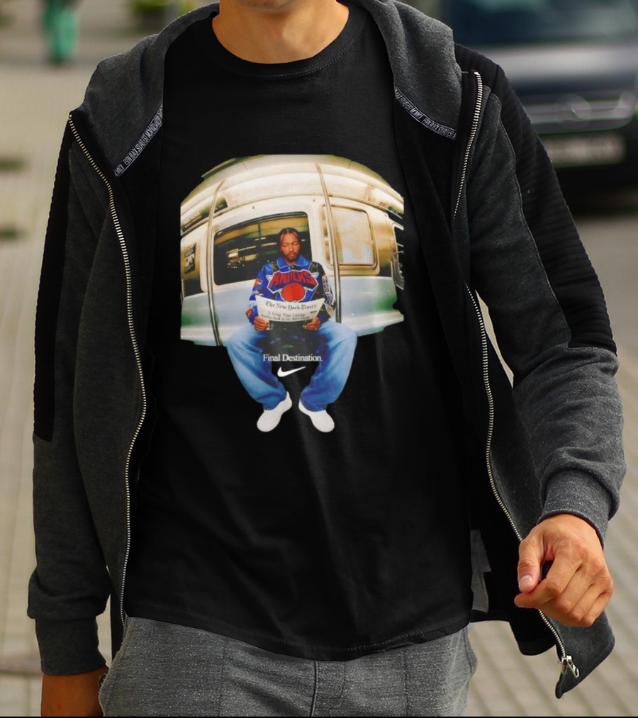 Jalen Brunson New York Knicks Final Destination Nike Edition T-Shirt