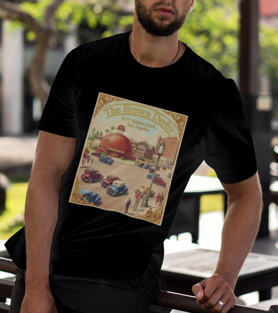 The Brown Derby 3377 Wilshire Blvd Los Angeles T-Shirt
