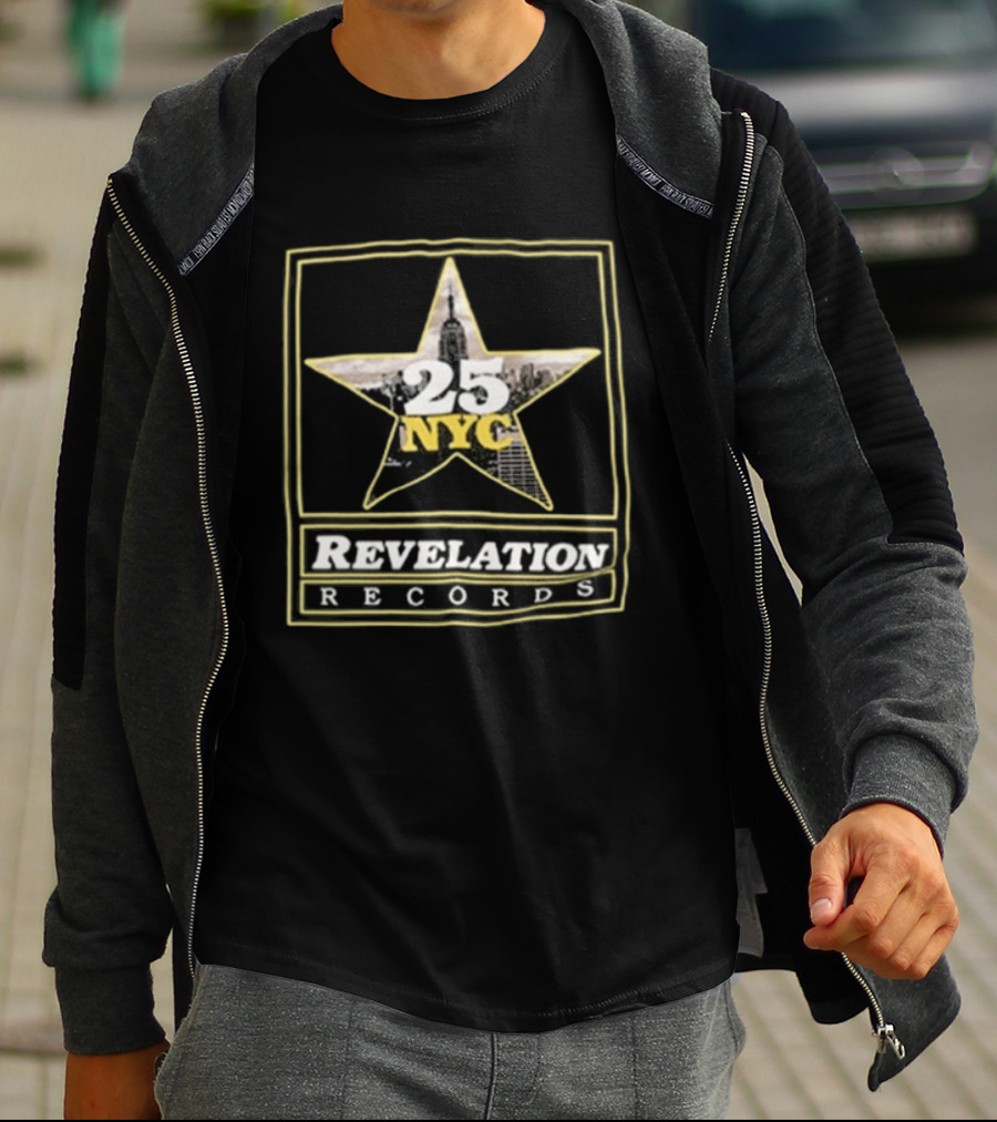 The Hundreds 25 NYC Star Revelation Records T-Shirt