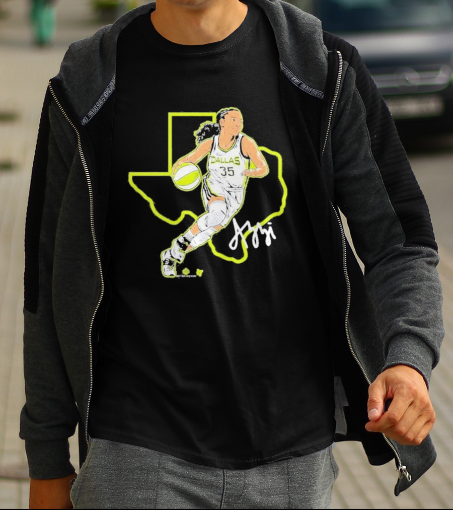 Azzi Fudd Dallas Basketball Star Texas T-Shirt
