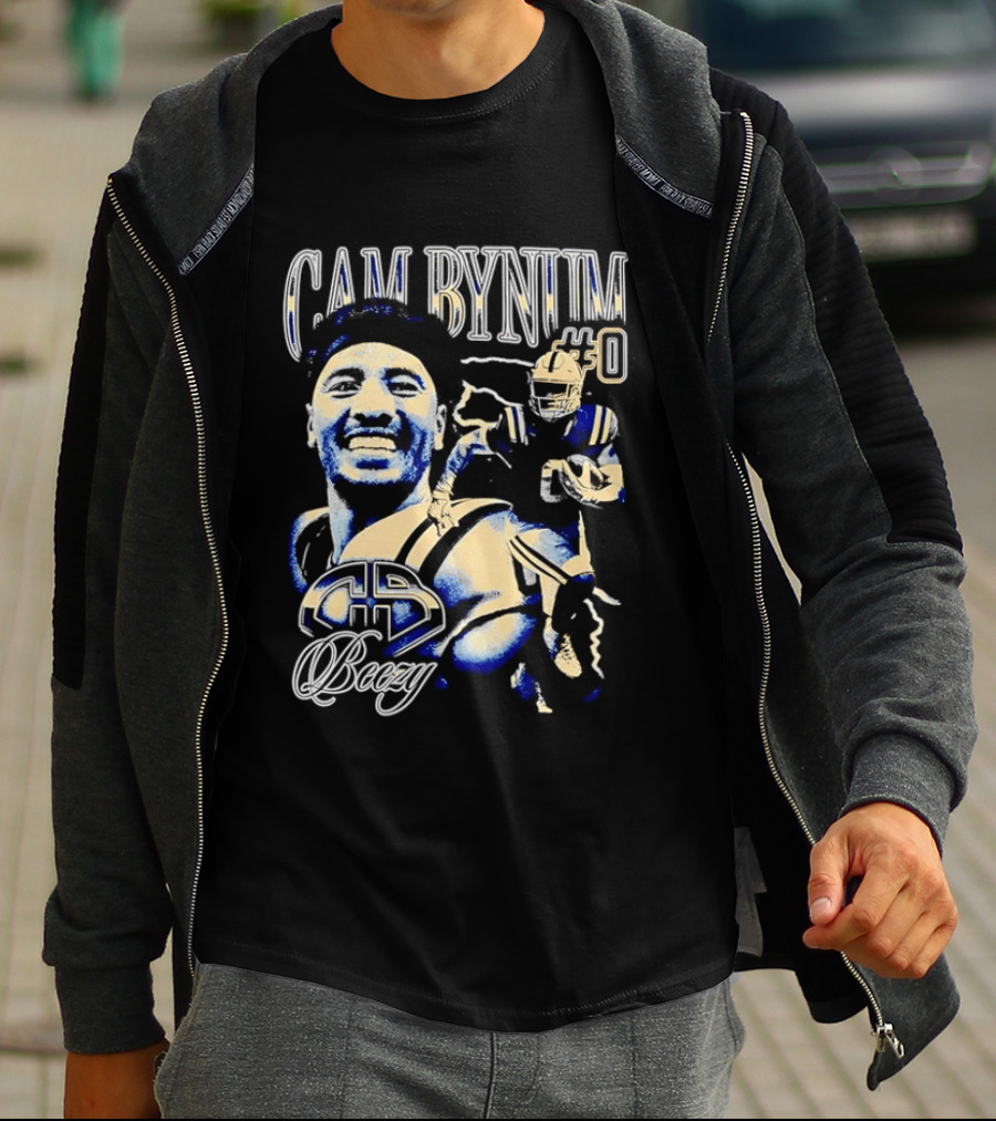 Cam Bynum #0 Colts Football 2024 T-Shirt