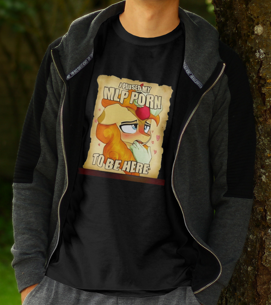 I Paused My MLP Porn To Be Here My Little Pony T-Shirt