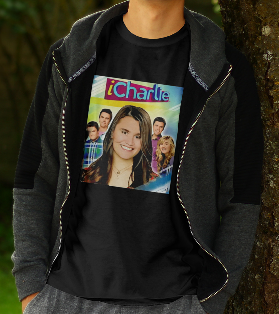 ICharlie Good Luck Charlie And ICarly Show Stars Cast T-Shirt