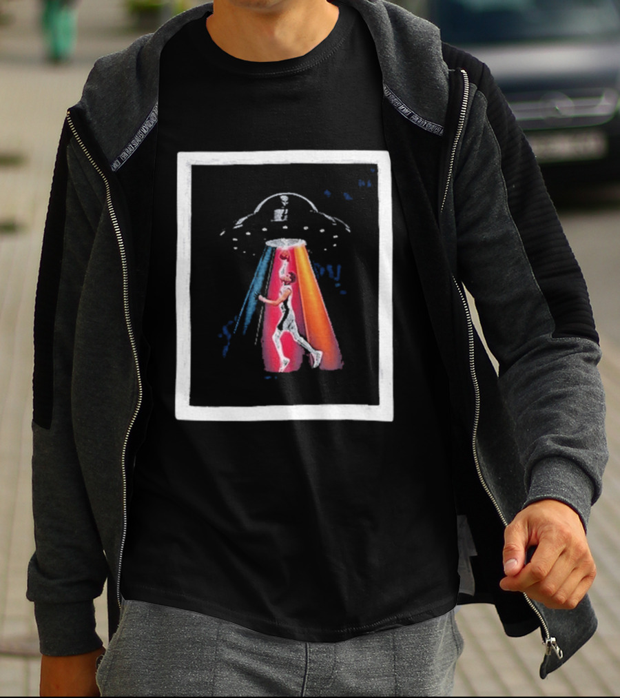 El Wembalien Victor Wembanyama UFO San Antonio Spurs NBA Basketball 2026 T-Shirt