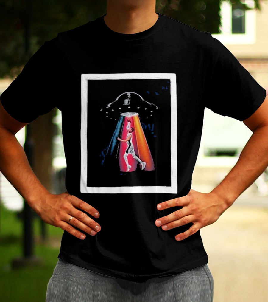 El Wembalien Victor Wembanyama UFO San Antonio Spurs NBA Basketball 2026 T-Shirt