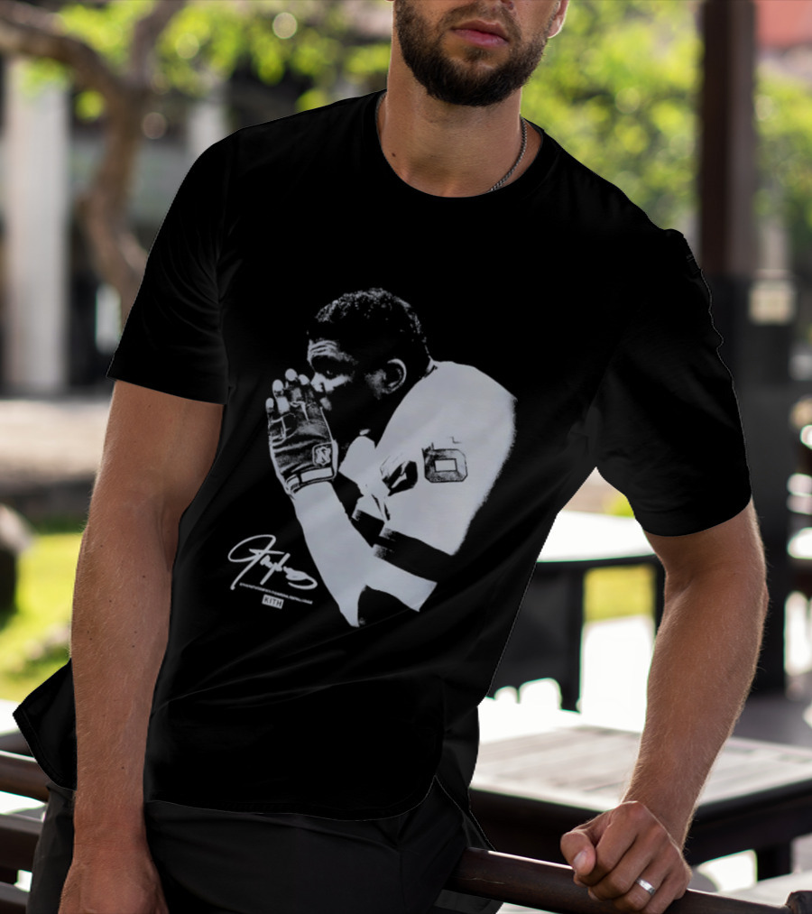 Kith National Football League Lawrence Taylor Praying Hands Signature Edition T-Shirt