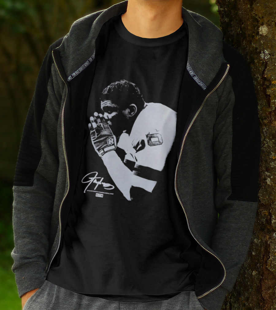 Kith National Football League Lawrence Taylor Praying Hands Signature Edition T-Shirt