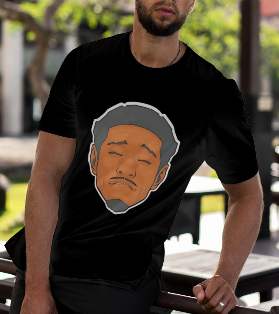 Klay Thompson Eyes Closed NBA Focus T-Shirt
