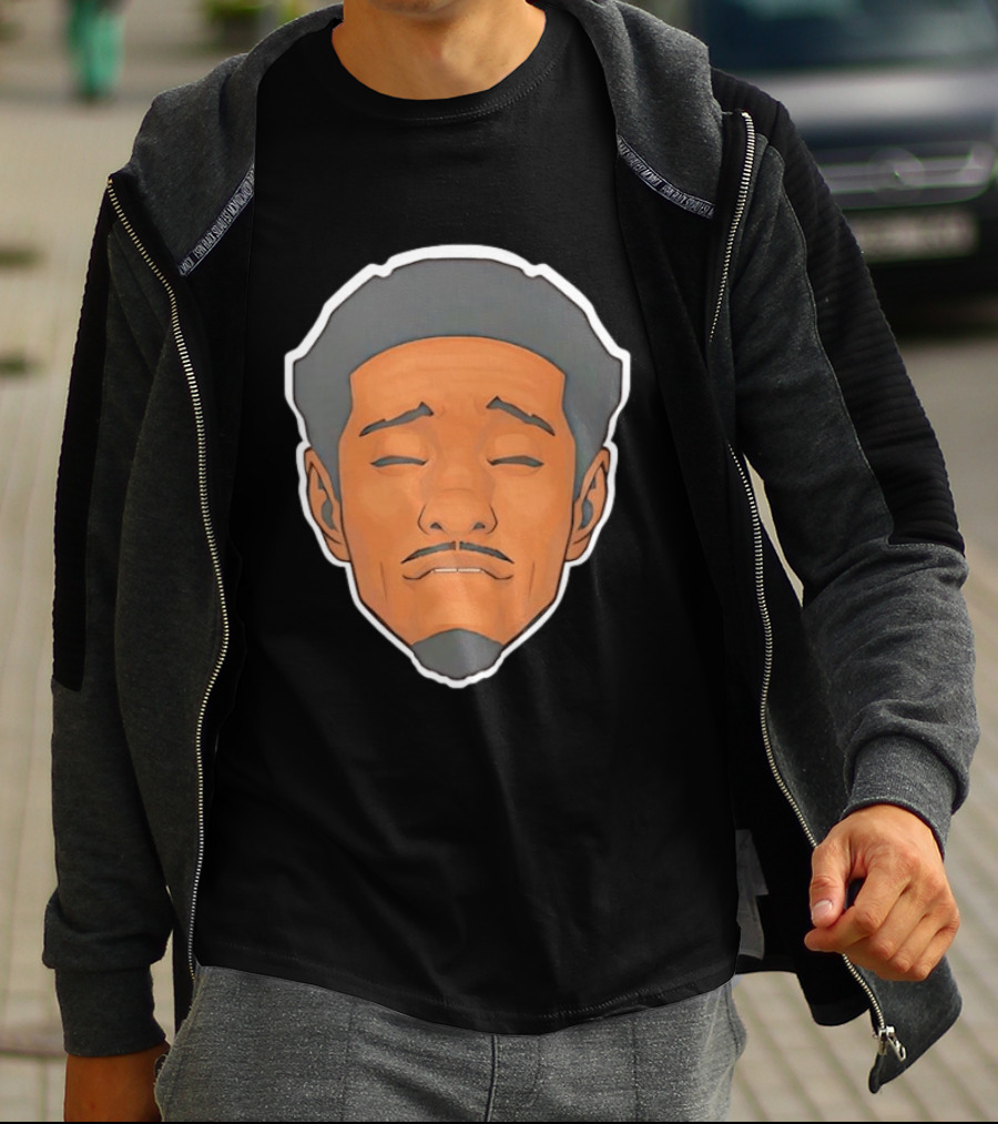 Klay Thompson Eyes Closed NBA Focus T-Shirt