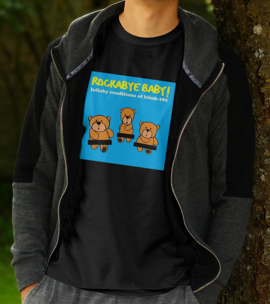 Rockabye Baby Lullaby Renditions Blink 182 Teddy Bears T-Shirt