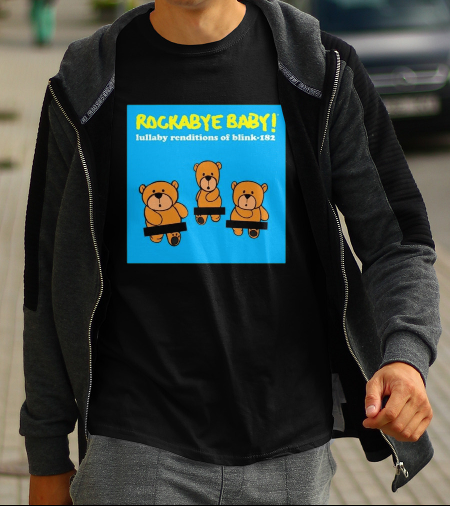 Rockabye Baby Lullaby Renditions Blink 182 Teddy Bears T-Shirt