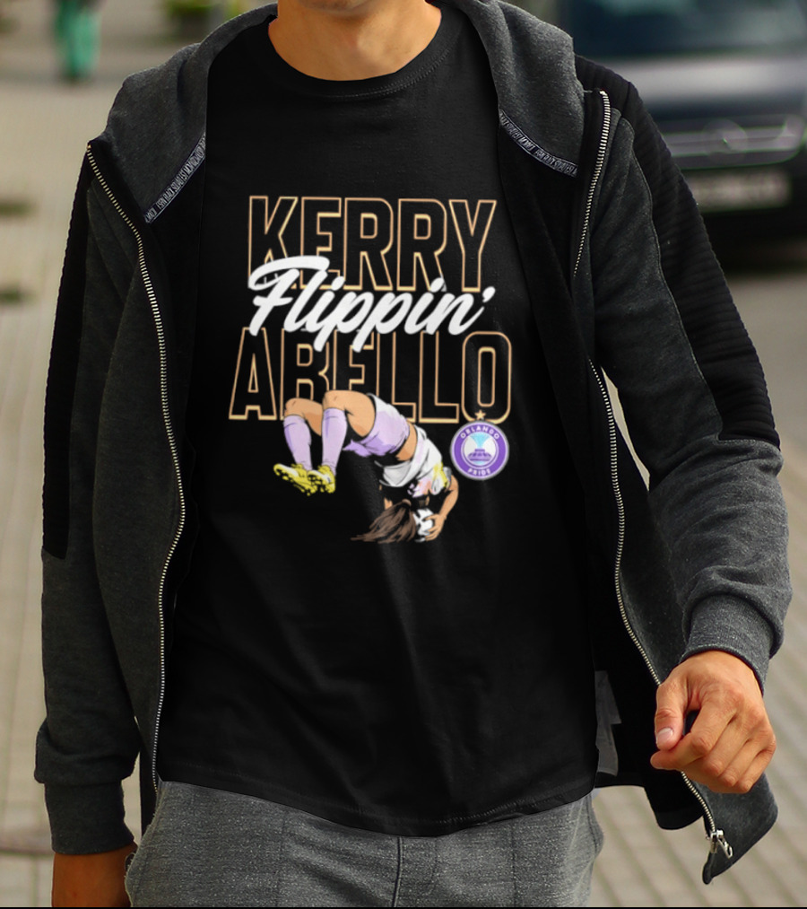 Kerry Abello Flippin Orlando Pride NWSL T-Shirt