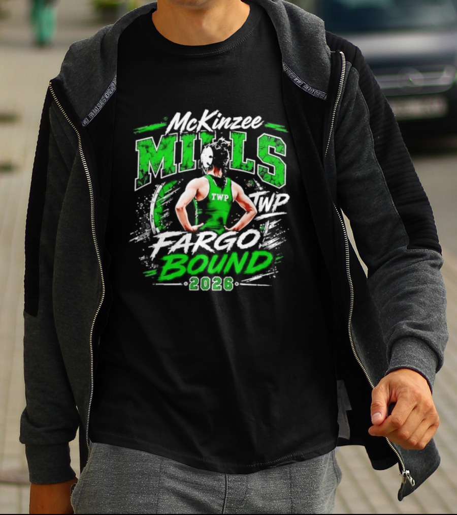 McKinzee Mills TWP Fargo Bound 2026Bold T-Shirt