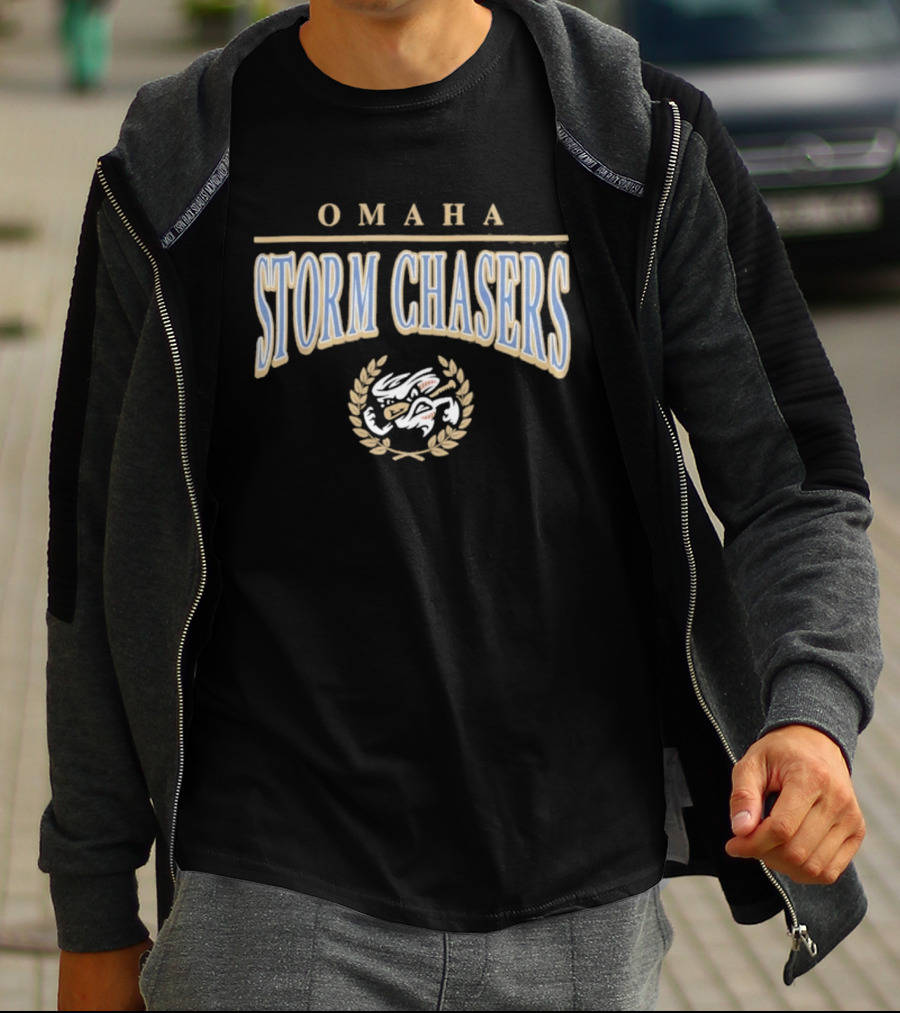 Omaha Storm Chasers Laurel Wreath Team T-Shirt