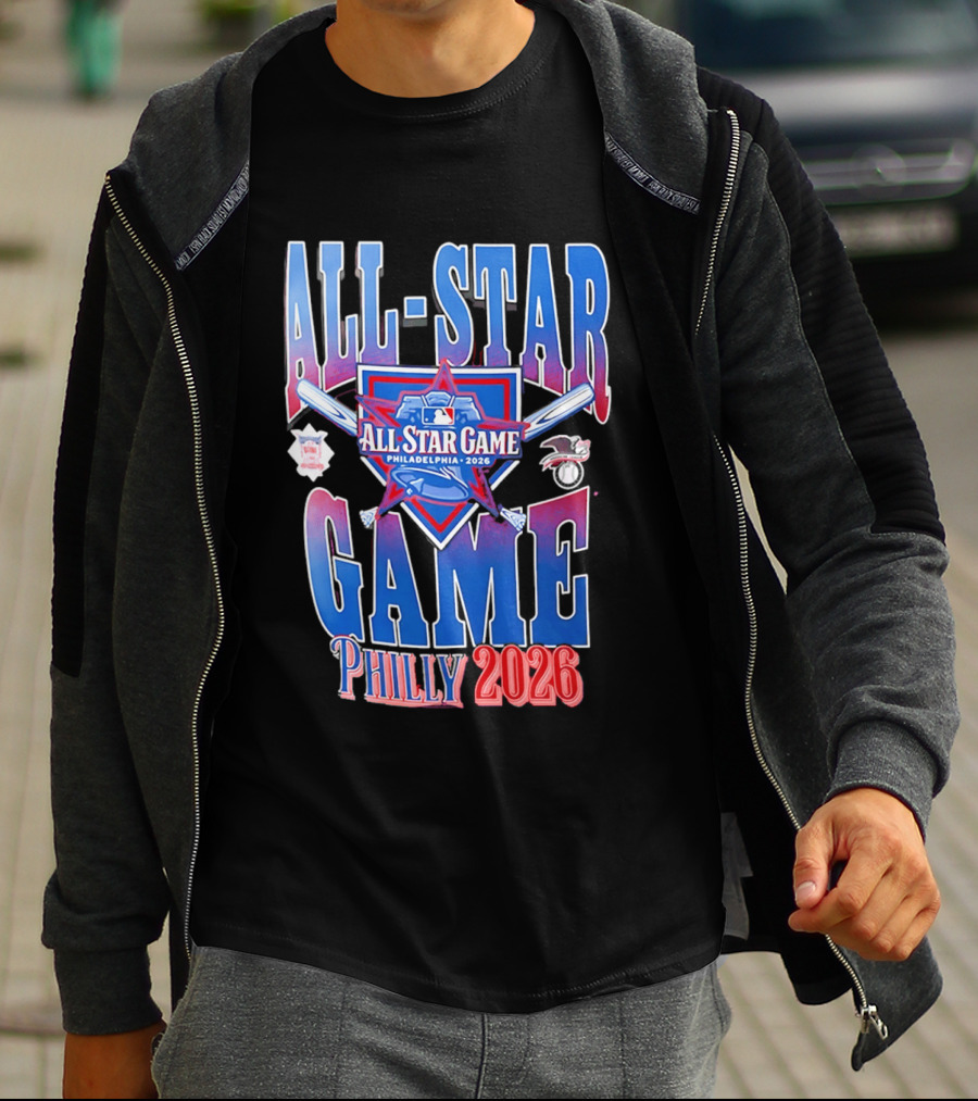 Philadelphia Phillies MLB All Star Game Philly 2026 Home Plate T-Shirt