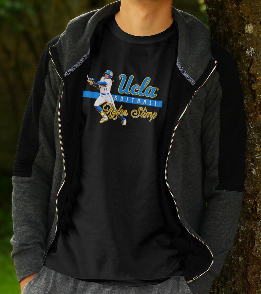 UCLA Softball Rylee Slimp Player Action T-Shirt