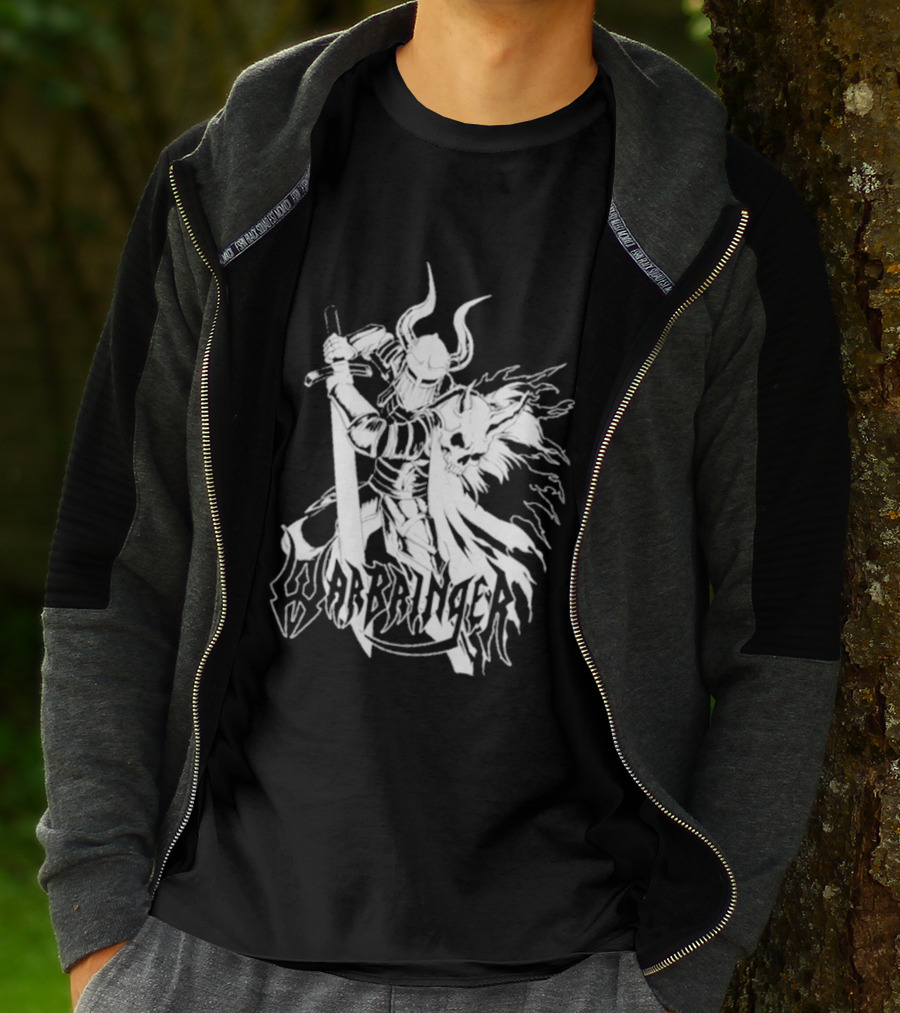 Warbringer Tour 2026 Viking Warrior Fantasy Art With Horned Helmet And Axe T-Shirt