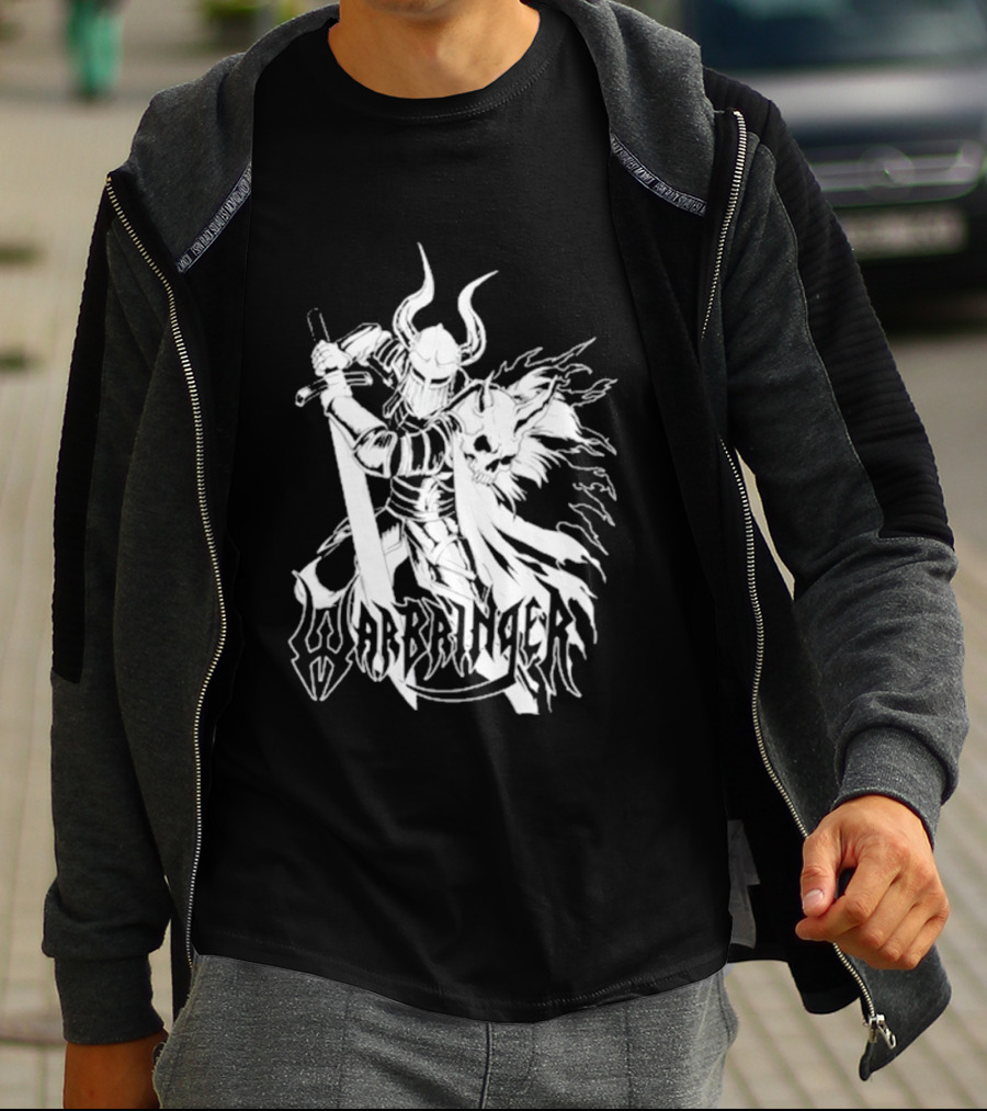 Warbringer Tour 2026 Viking Warrior Fantasy Art With Horned Helmet And Axe T-Shirt