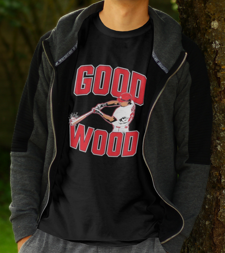 Washington Baseball James Wood Good Wood Slugger Swing T-Shirt