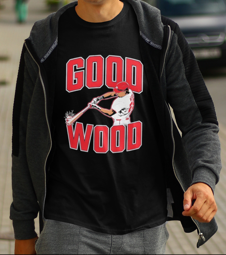 Washington Baseball James Wood Good Wood Slugger Swing T-Shirt