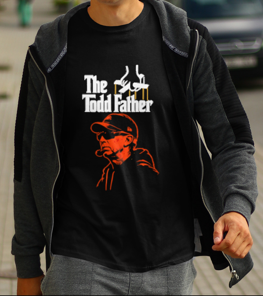 The Todd Father Todd Monken Baseball Themed Fan T-Shirt